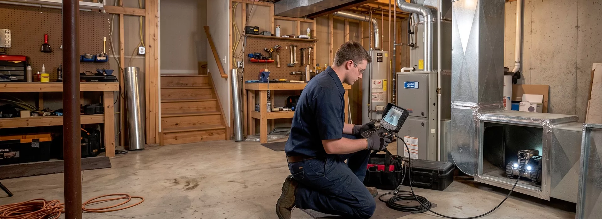Robotic Duct Inspection Greenbelt, Maryland
