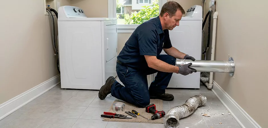 Dryer Vent Replacement in Greenbelt