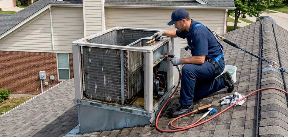 Rooftop Unit Cleaning in Greenbelt
