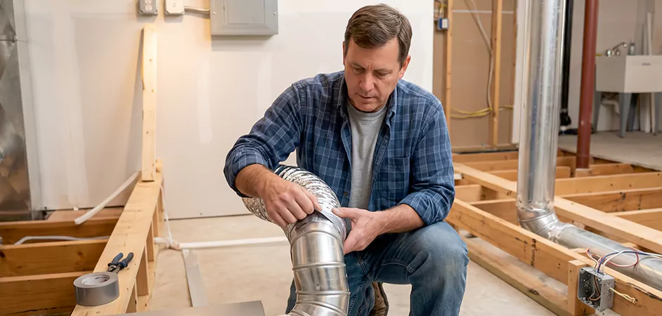 Exterior Dryer Vent Hood Replacement in Greenbelt