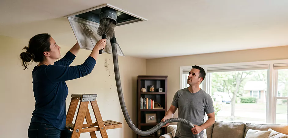 Roof and Wall Exhaust Cap Cleaning in Greenbelt