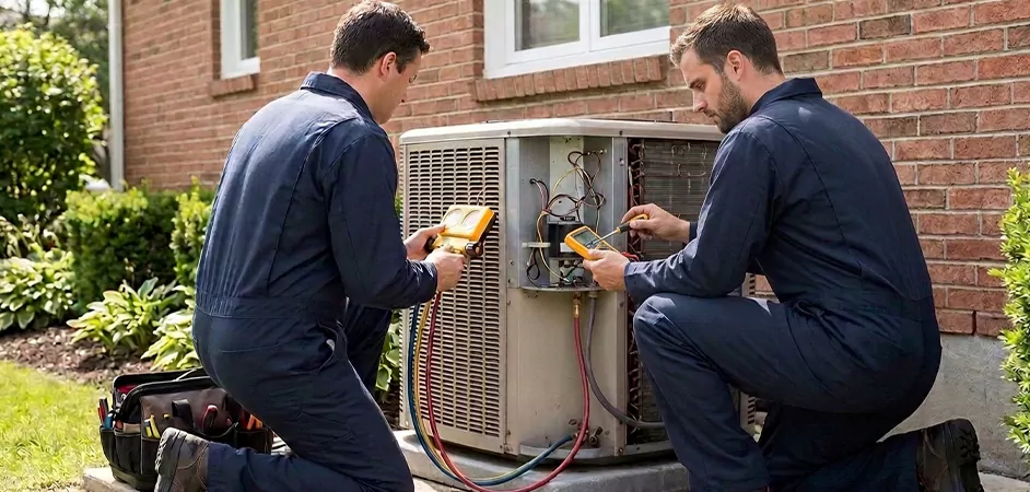 Heat Pump Inspection in Greenbelt