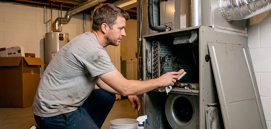 Moisture Source Correction in Greenbelt