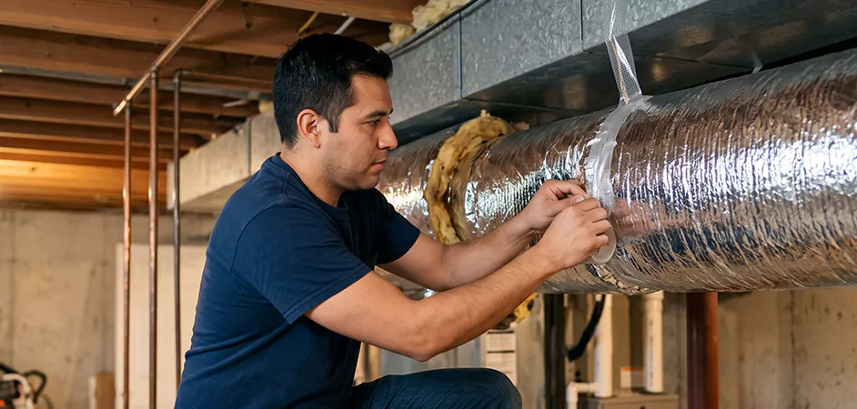 Duct Insulation Upgrade in Greenbelt