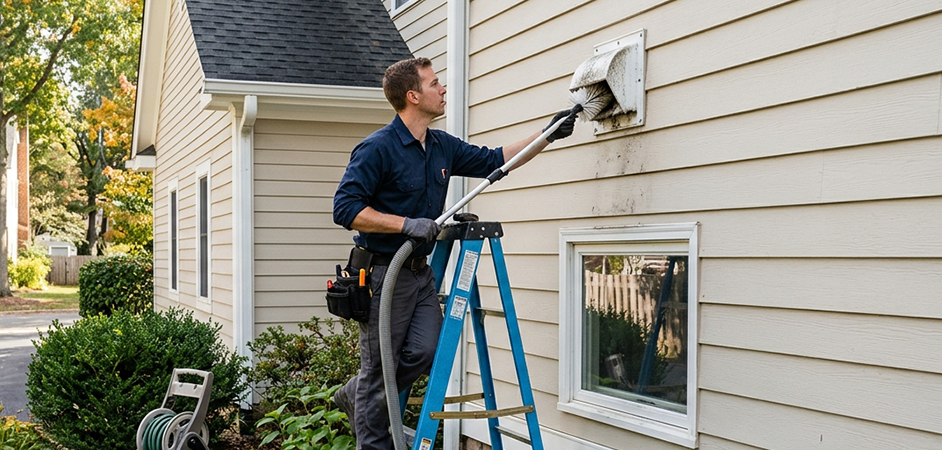 Exterior Vent Cap Cleaning in Greenbelt